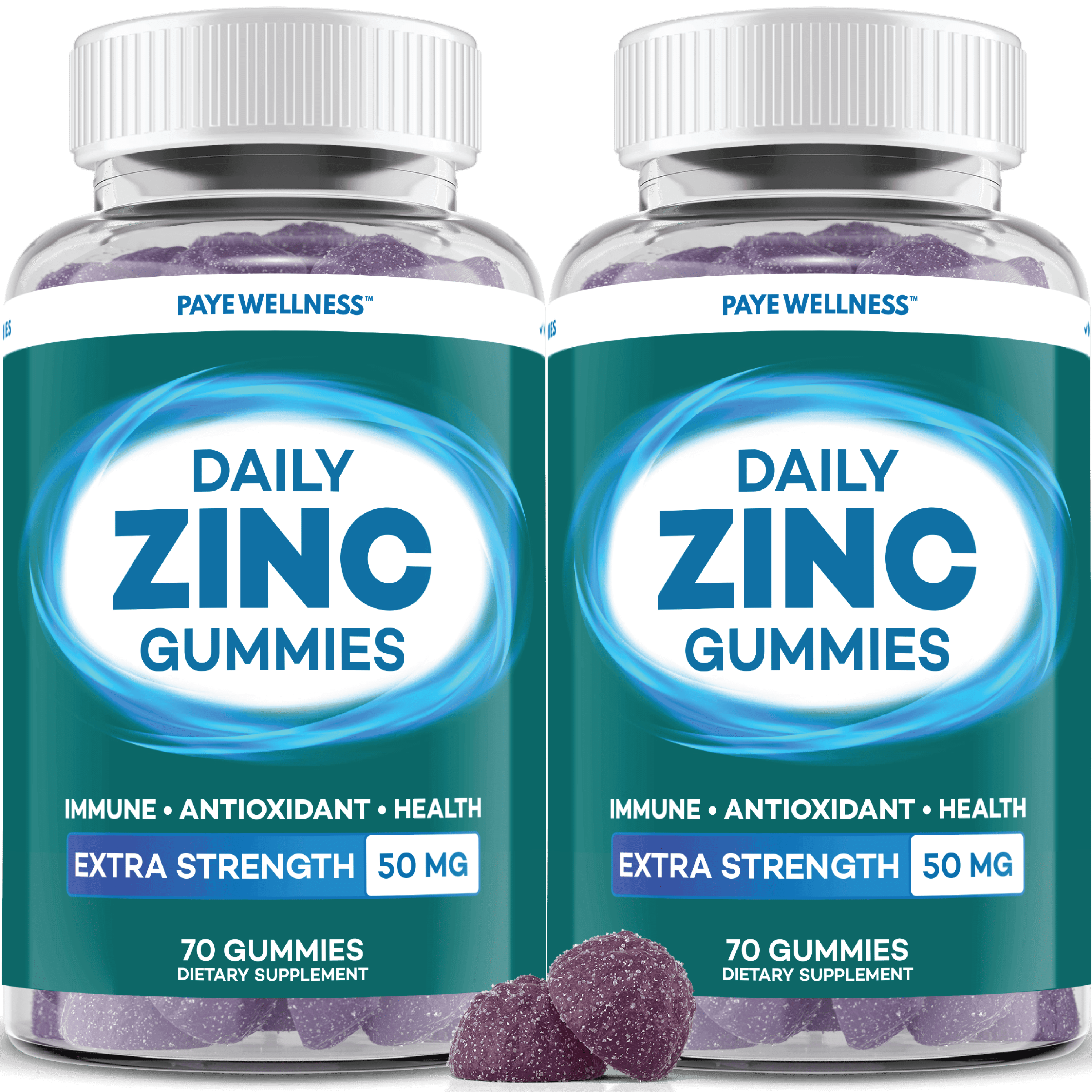 Zinc Gummies Bottle